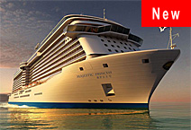 Новый лайнер Majestic Princess, круизная компания Princess Cruises