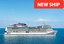 Лайнер MSC Bellissima круизной компании MSC Cruises
