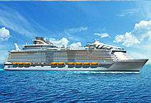 Лайнер Harmony of The Seas круизной компании Royal Caribbean