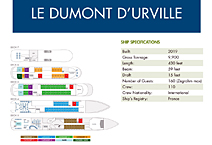 Мега-яхта LE DUMONT D'URVILLE, компания PONANT